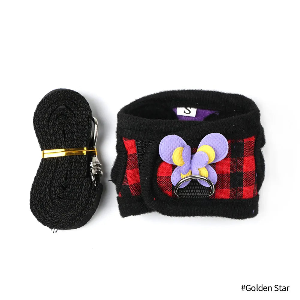 Small Pet Chest Strap Traction Leash