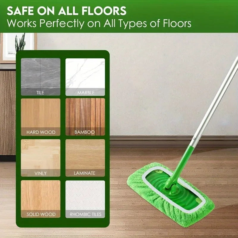 4 Reusable Mop Pads