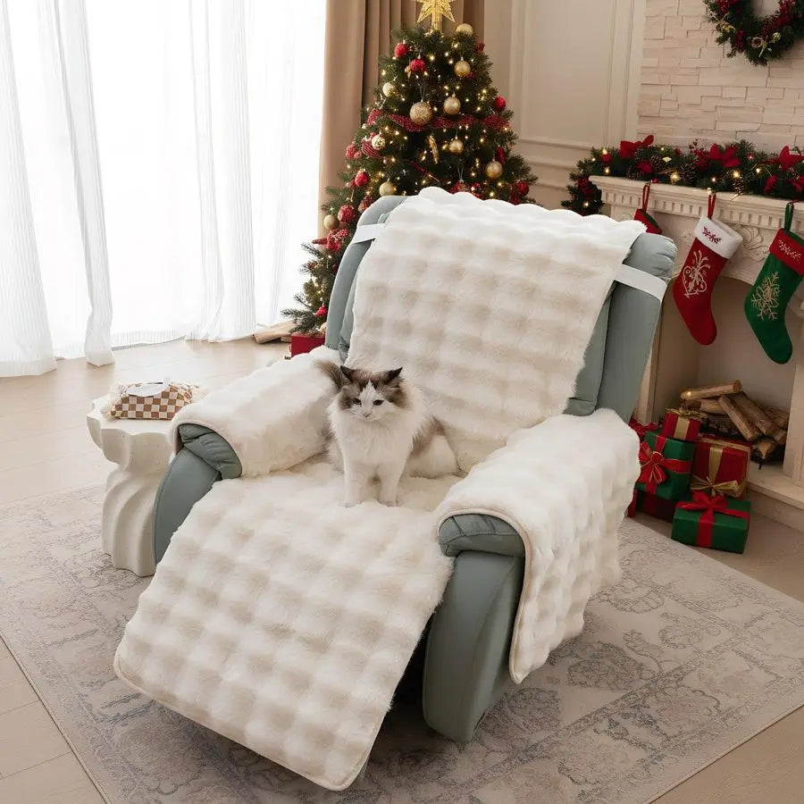 Thick Rabbit Recliner Slipcover 23 Inches Covers