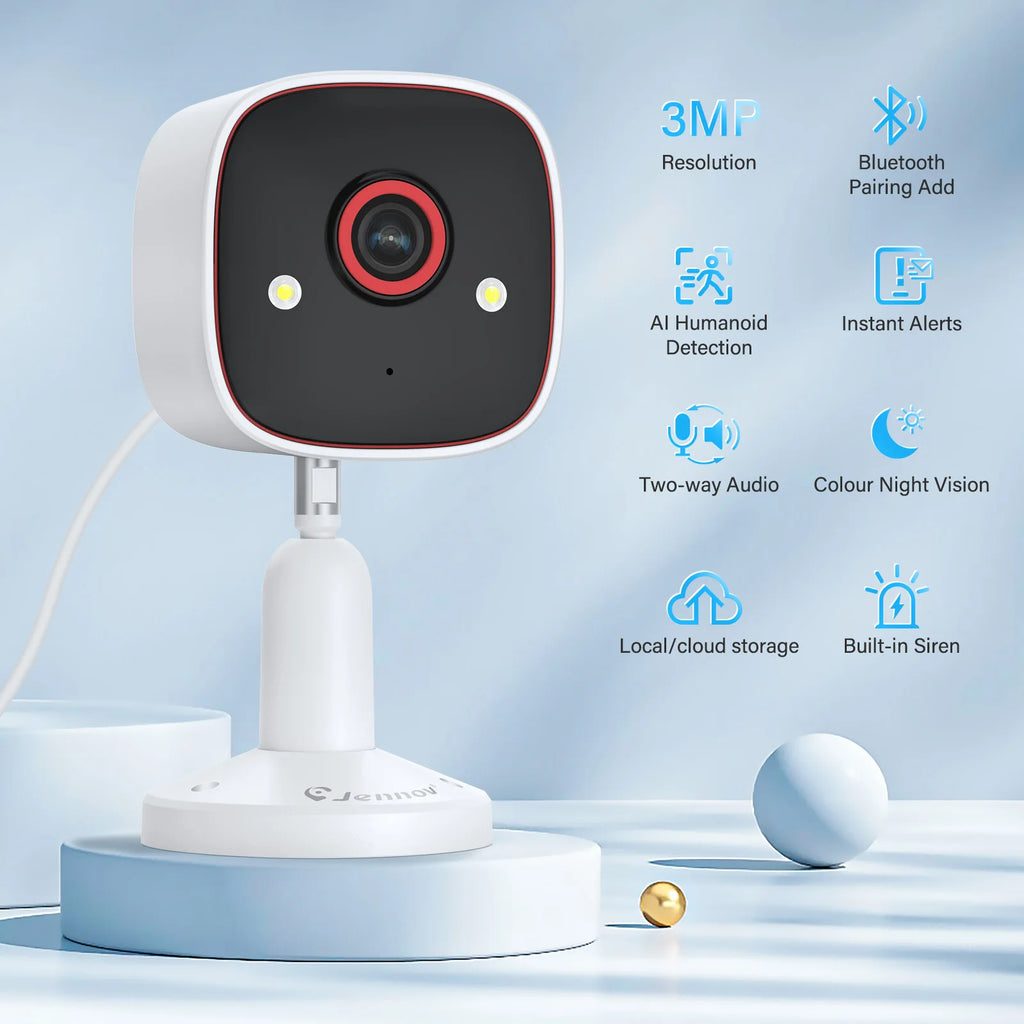 2K HD Wireless WiFi  Waterproof Monitor Camera