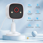 2K HD Wireless WiFi  Waterproof Monitor Camera