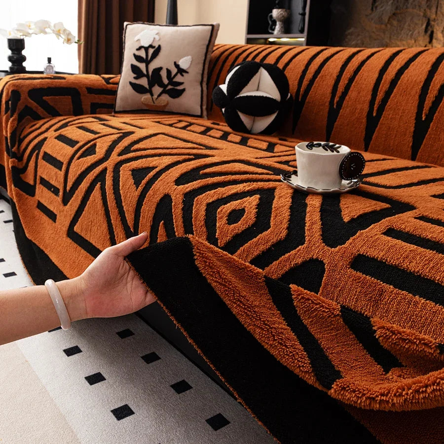 1pc Sofa Protector,  Anti-slip Protection,