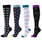 4 Pairs Compression Socks