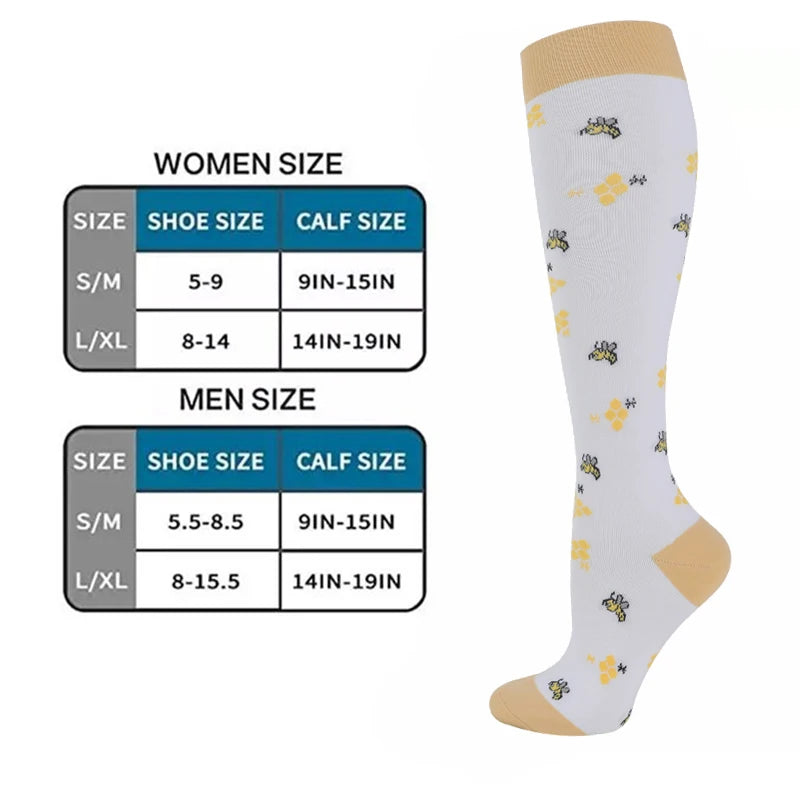 3/6Pairs Compression Socks