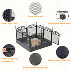 8 Panels Dog Pen