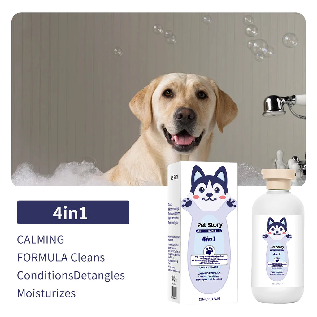 Premium Whitening Pet Grooming Shampoo