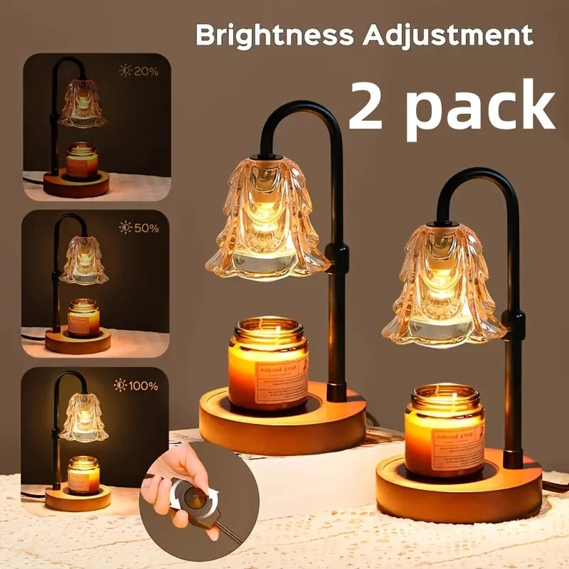 2-Pack Candle Warmer Lamp