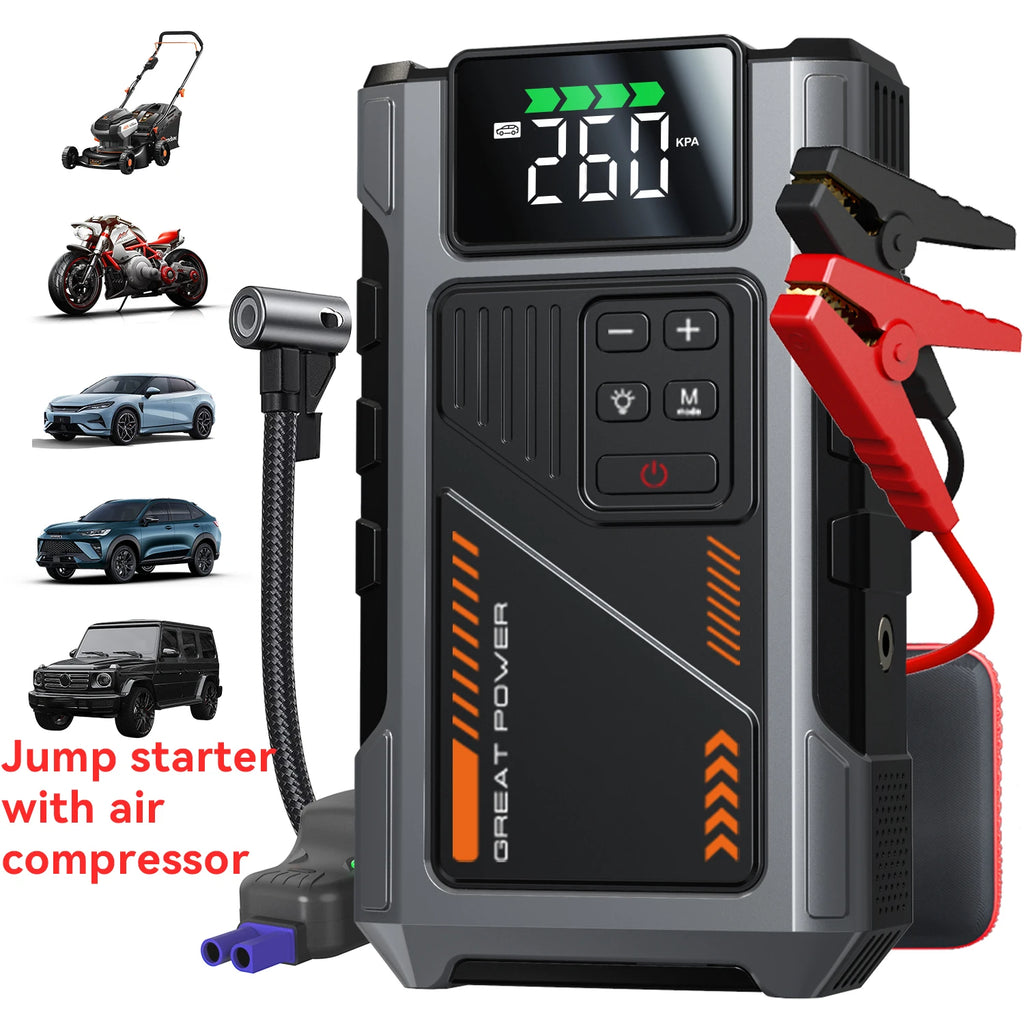 Portable Car Jump Starter/ Air Compressor