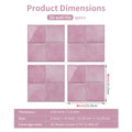 Pink Wall, Self-Adhesive Tile