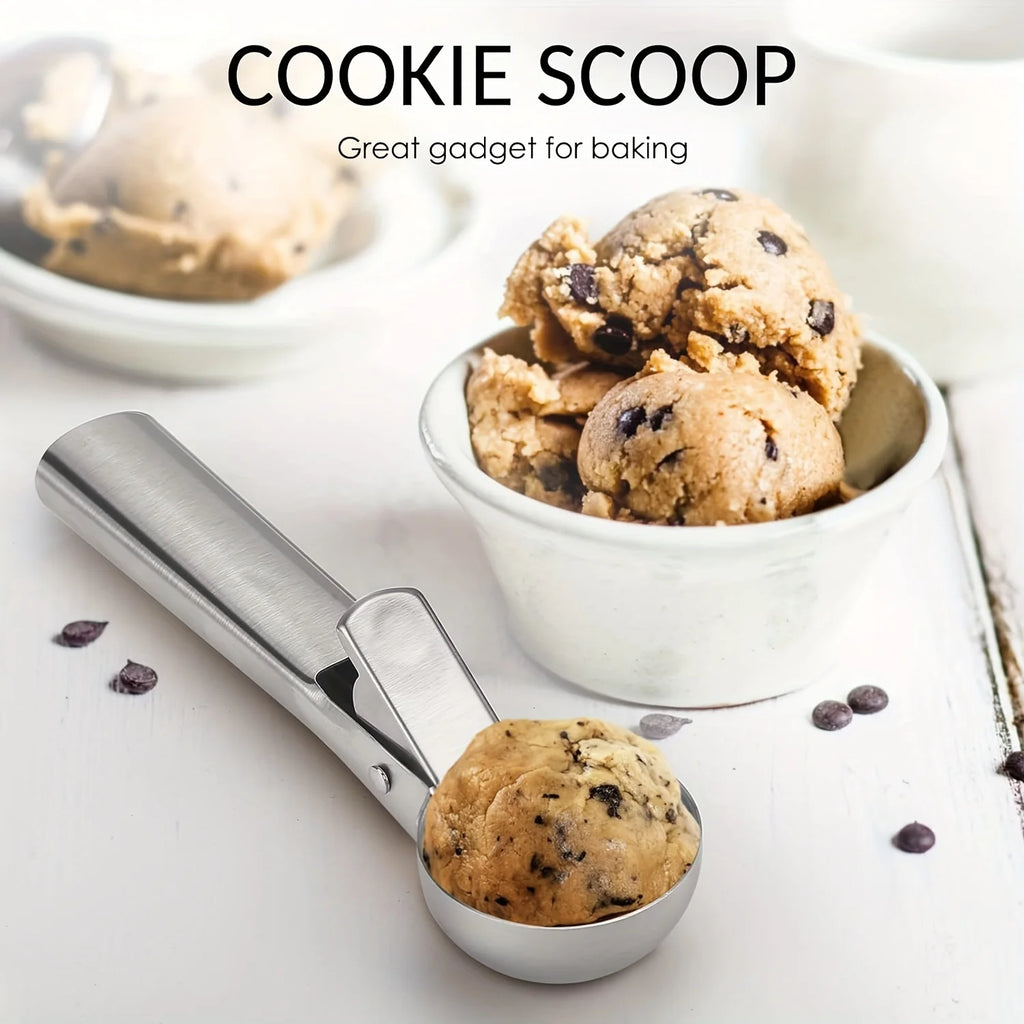 Multifunctional  Stainless Steel Dual-Purpose Scoop