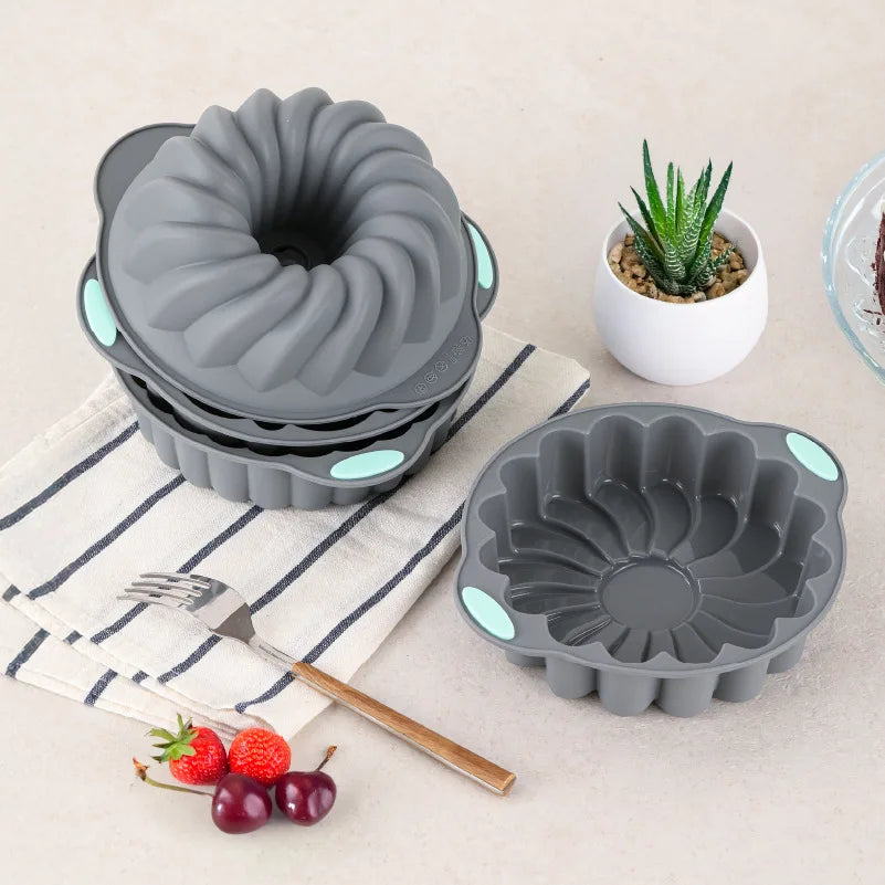 High-Temperature Resistant Silicone Cake Mold