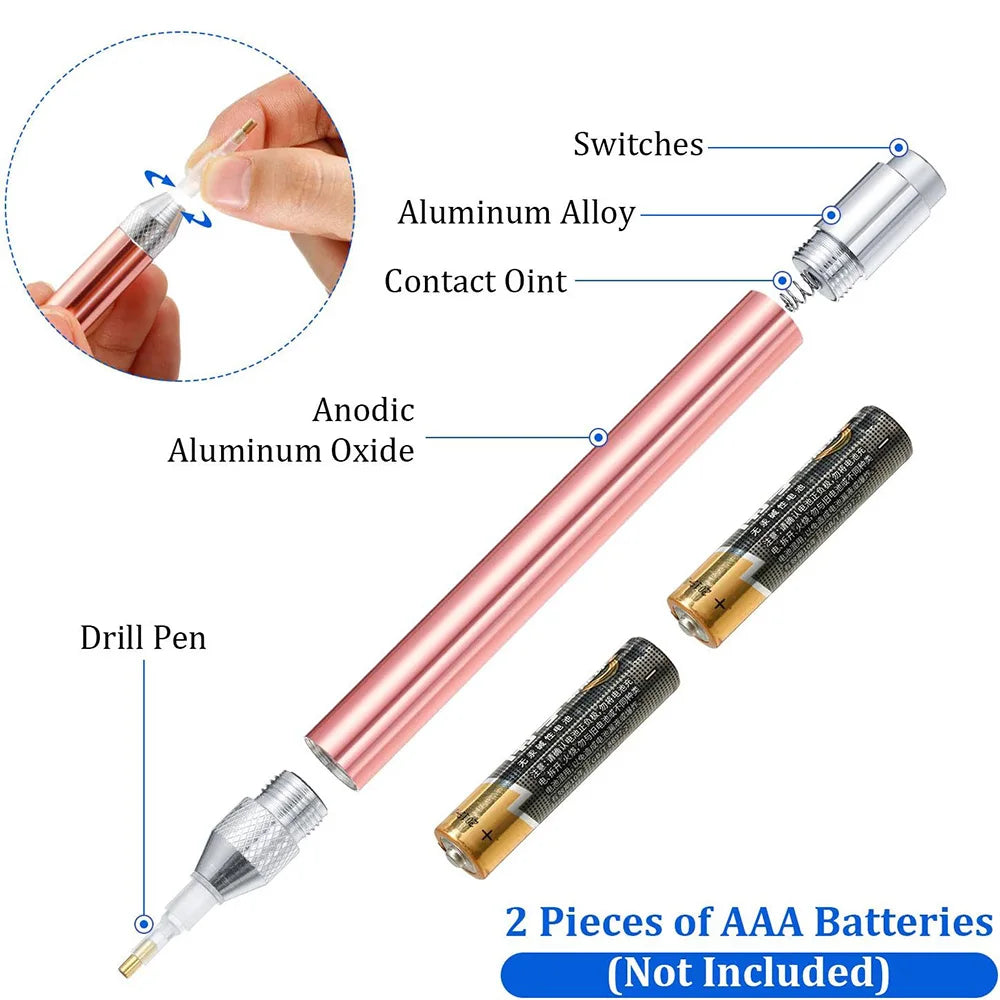Led Lighted Diamond Painting Pen