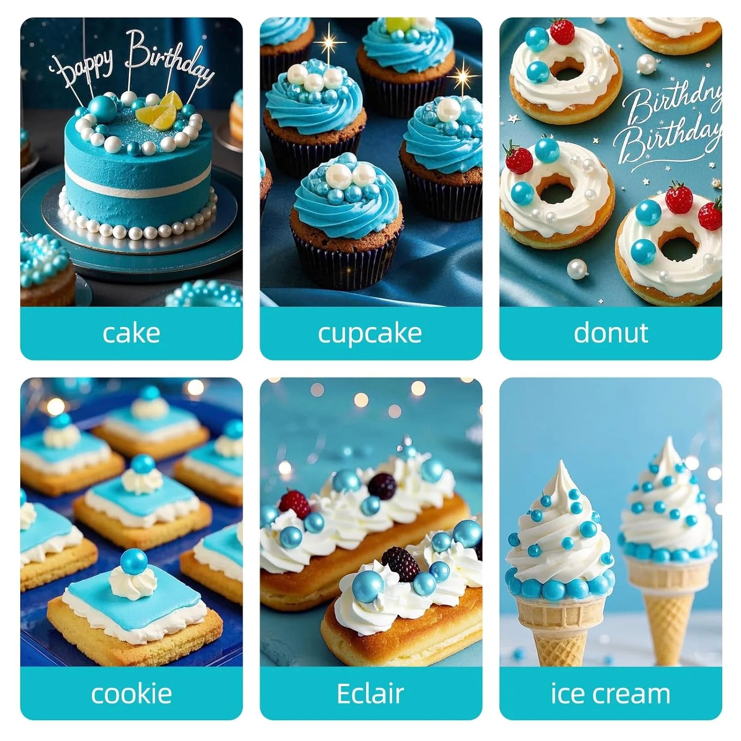 Colorful Sprinkles Cake Decor4.58oz