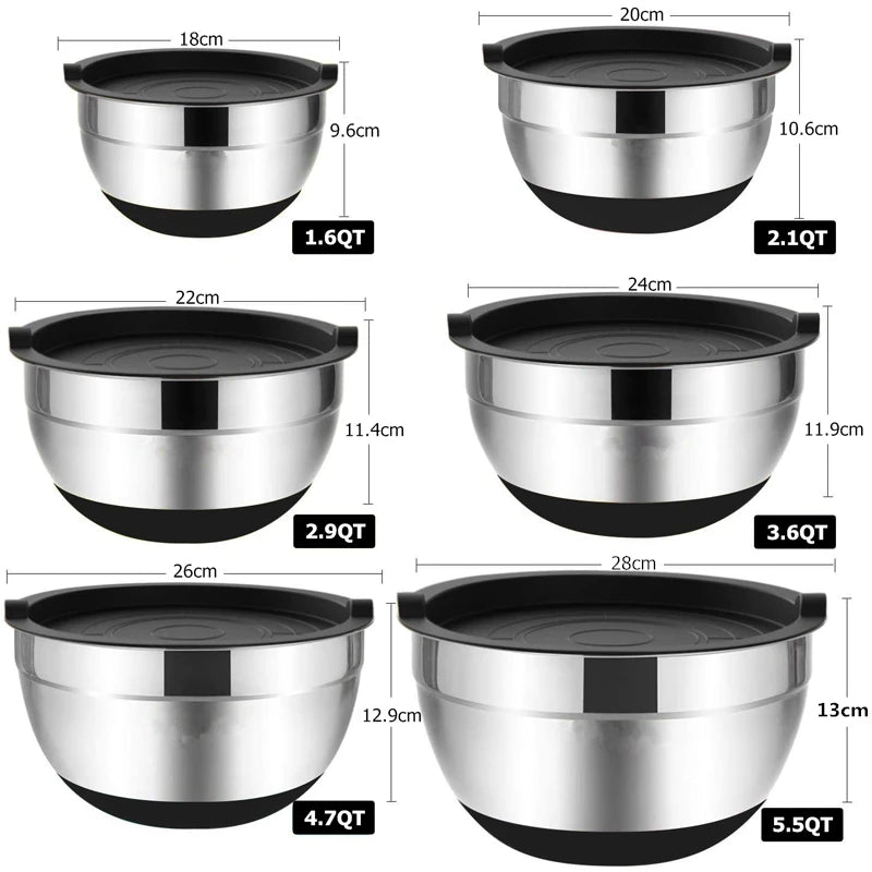 Mixing Bowls/ Lids