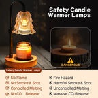 2-Pack Candle Warmer Lamp