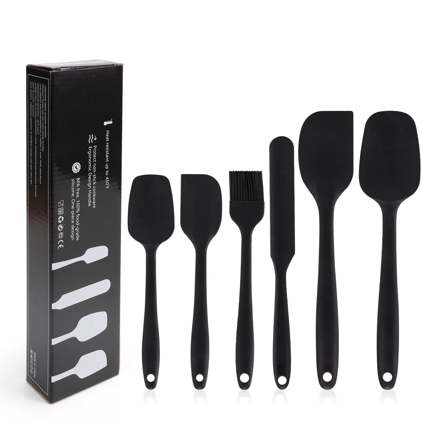 Silicone kitchenware scraper, spatula