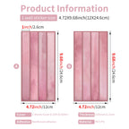 Self adhesive pink wall tiles