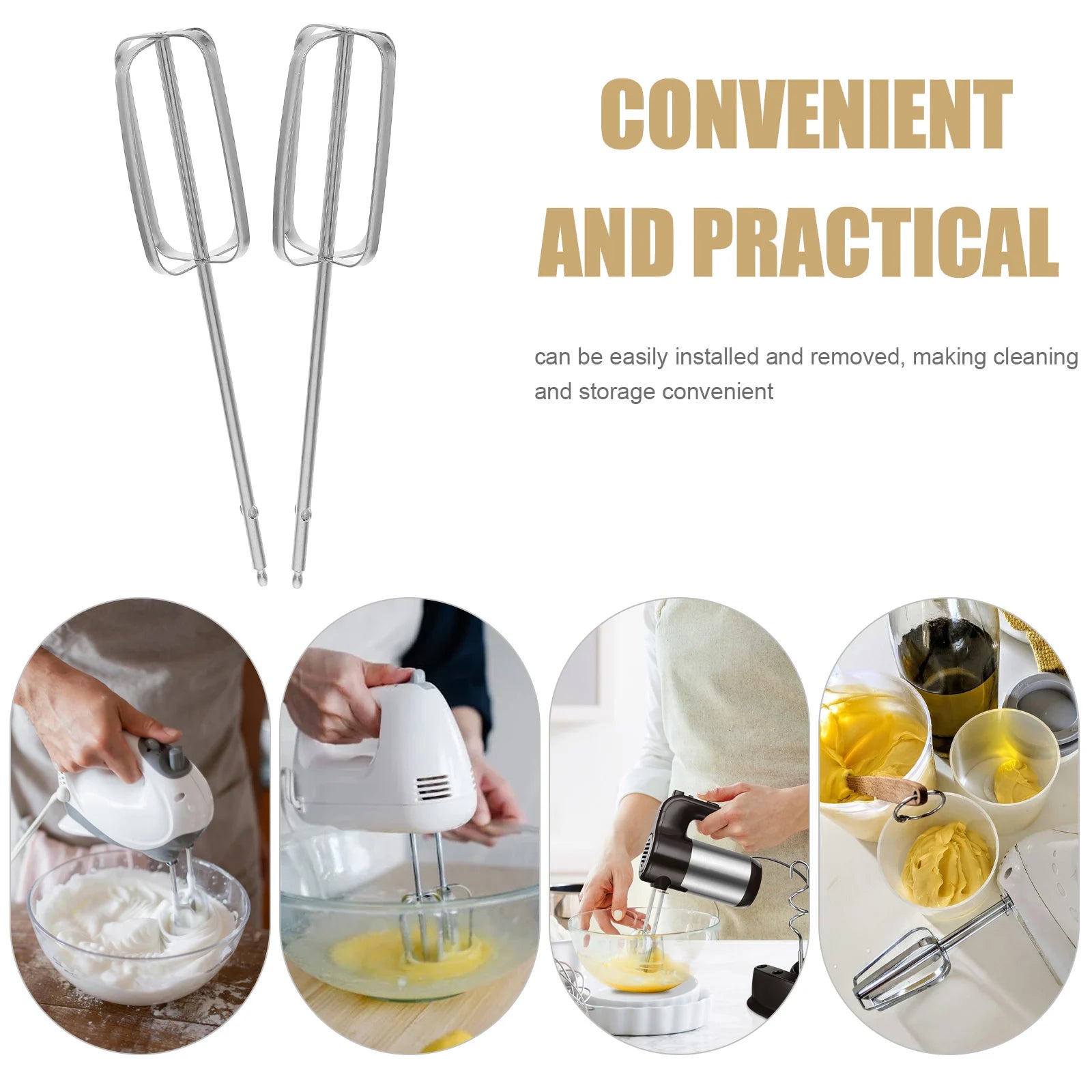 2 pcs Hand Mixer
