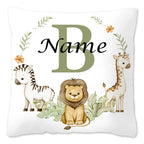 Animal with Name Pillow Case, Personalized