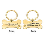 Customized Collar With Name Tag