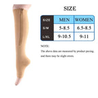 Compression Socks/ Zipper