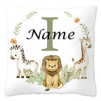 Animal with Name Pillow Case, Personalized