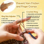 Adjustable Crochet Tension Cat Ring
