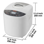 2/3 LB Bread Maker 15-in-1 Dough Machine