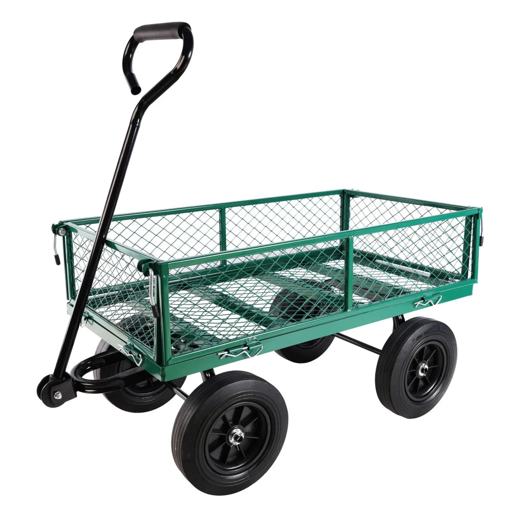 Solid wheels Cart