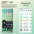 6/24/36/54/72/90 Colors Acrylic Painting Pens