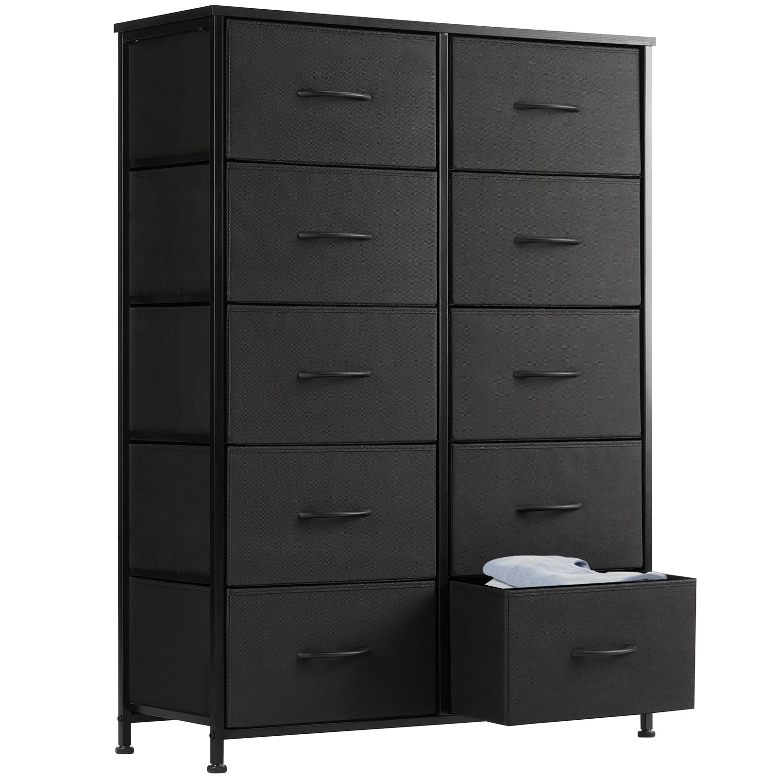 Bedside Table / 10 Fabric Drawers