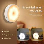 Motion Sensor LED Night Light, Rechargeable
