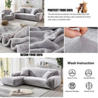 Sofa Covers, Velvet 1Pc Free Pillowcase