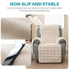 Thick Rabbit Recliner Slipcover 23 Inches Covers