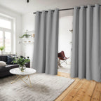 2 Blackout Grommet Curtains