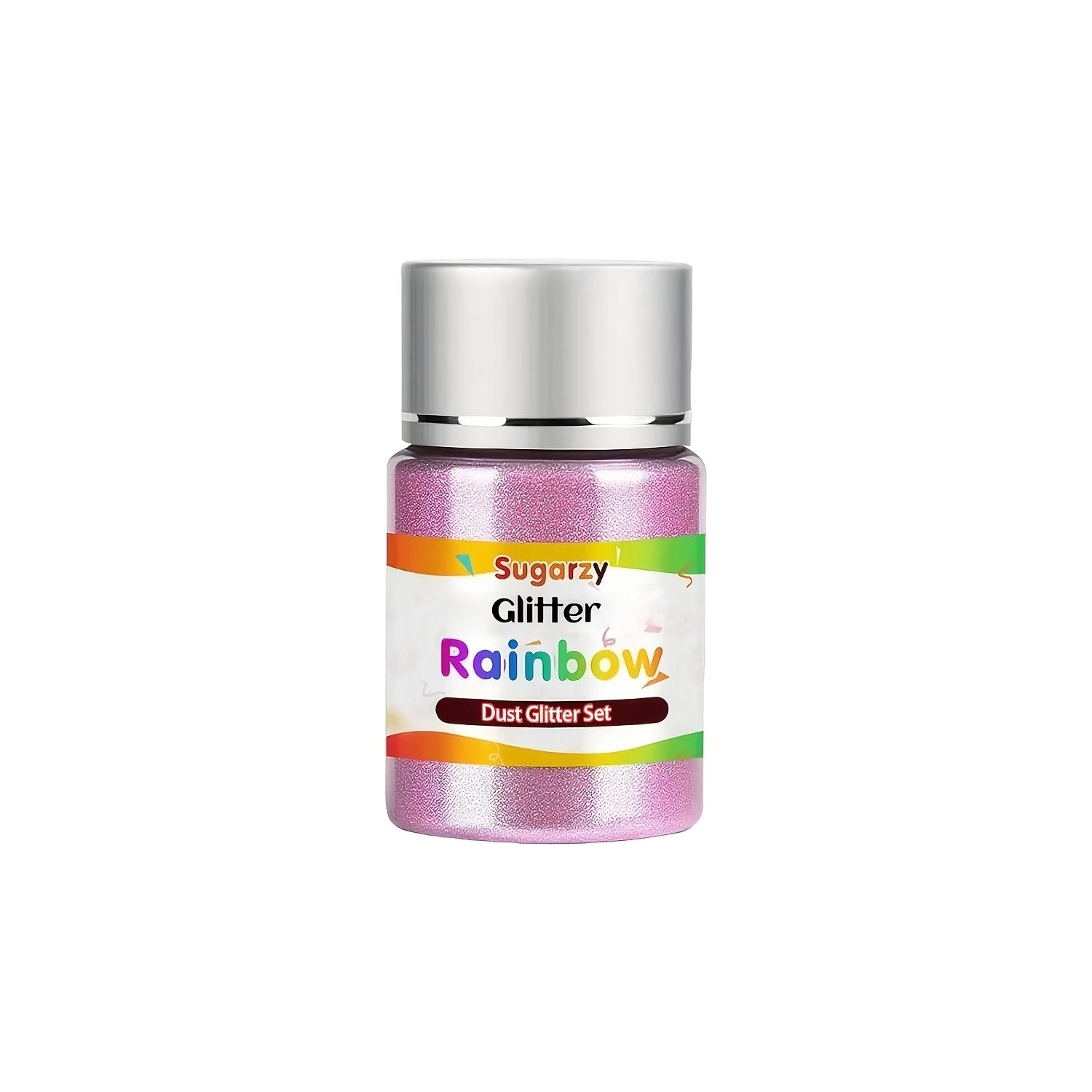 Rainbow Glitter Cake Decorating Supplies