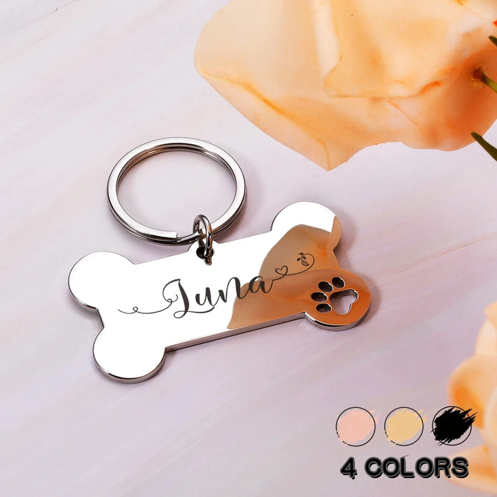 Customized Collar With Name Tag