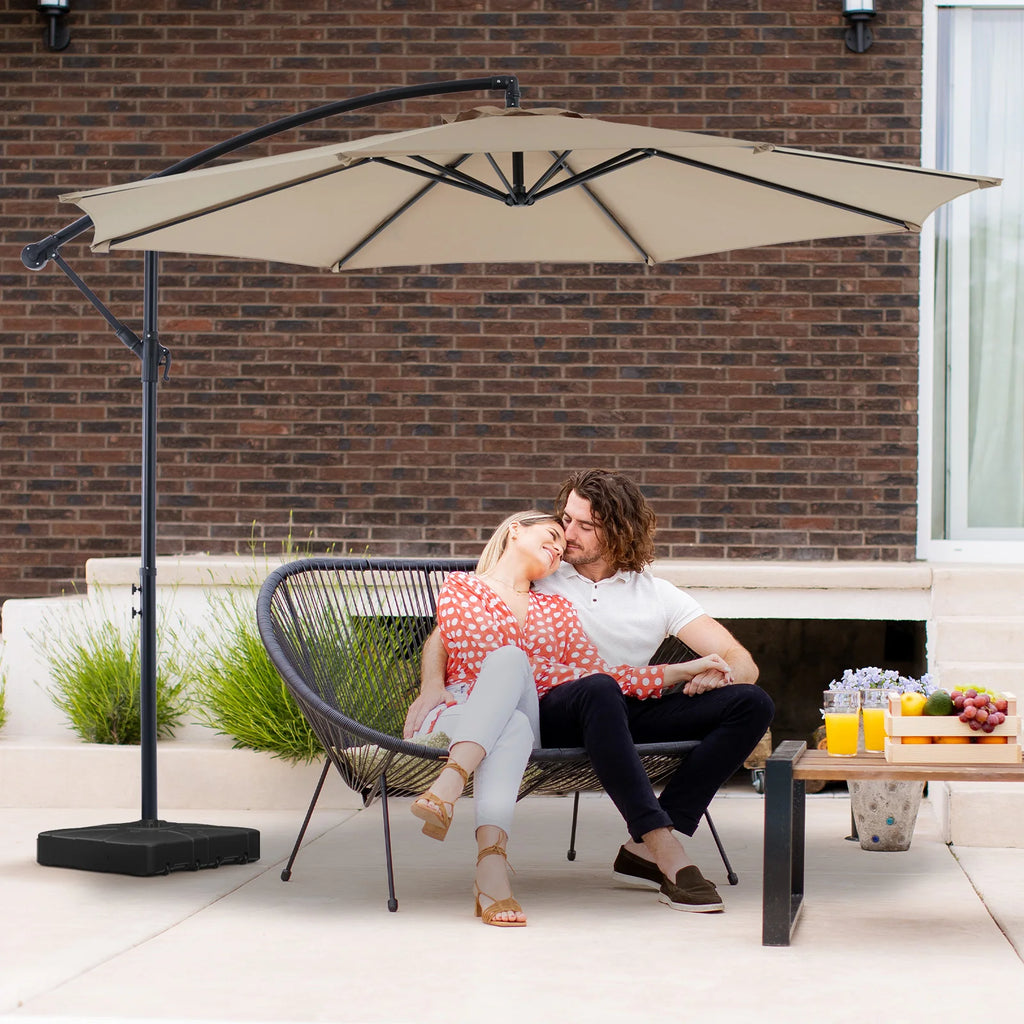 10FT  Patio Umbrella with Easy Tilt Adjustment