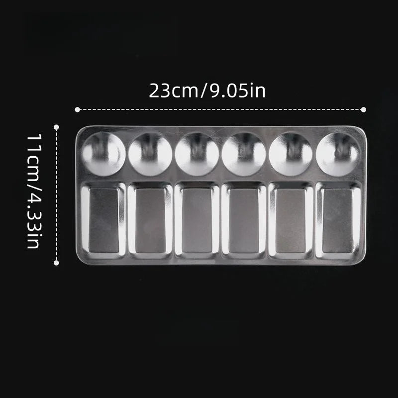 1pc/10pc Aluminum painting palette