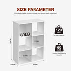 9 Cube Storage Wooden Shelf