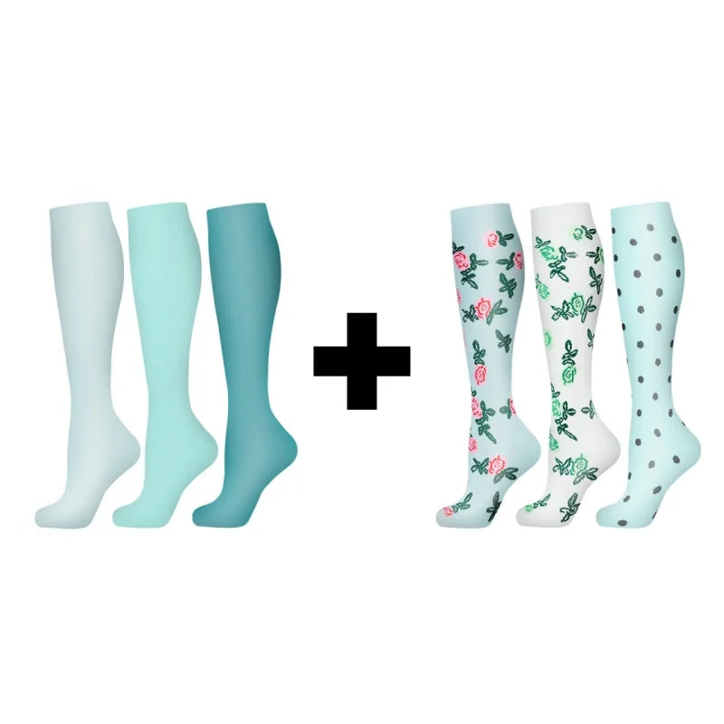 3/6Pairs Compression Socks