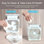 Three-in-one Fan / LED Light