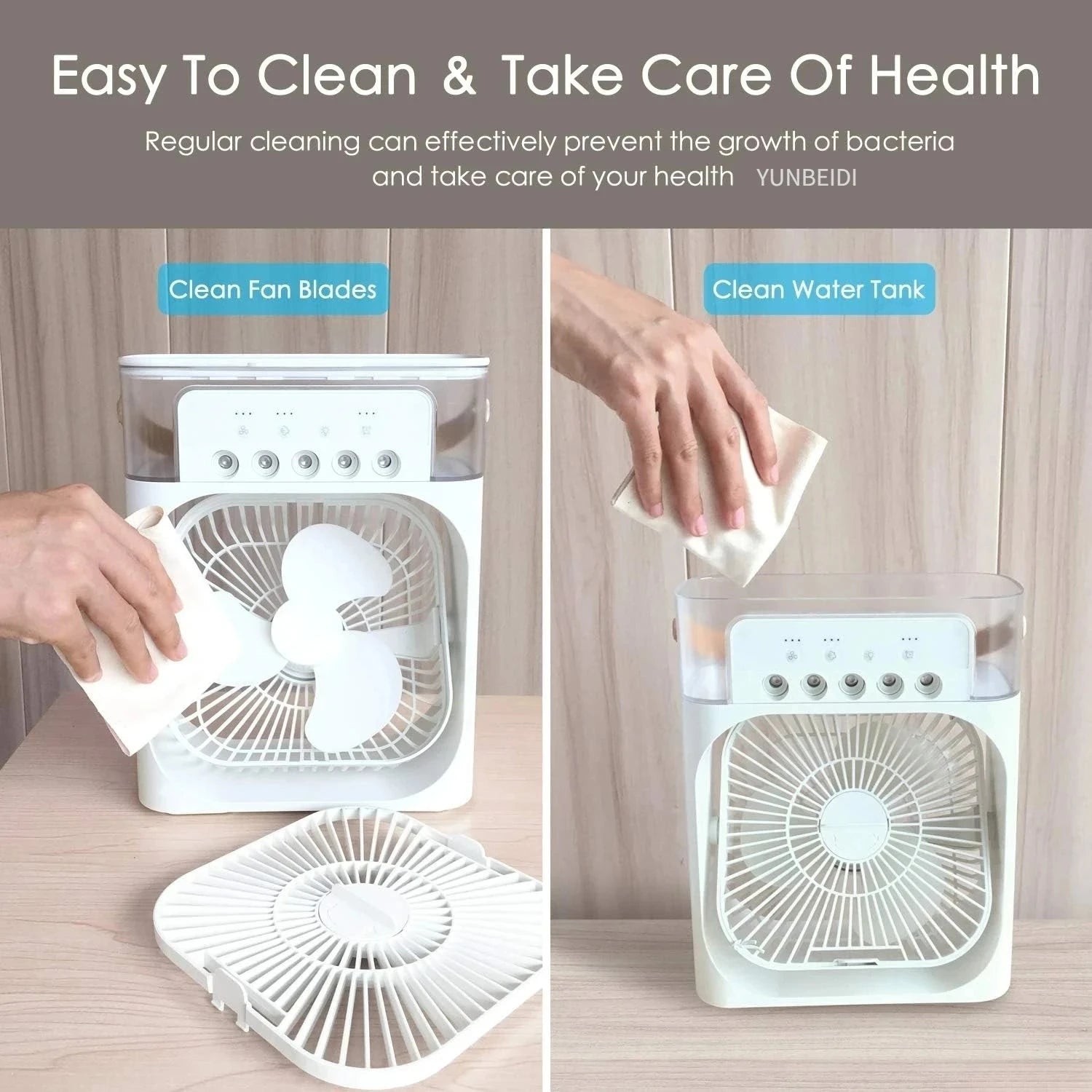 Three-in-one Fan / LED Light