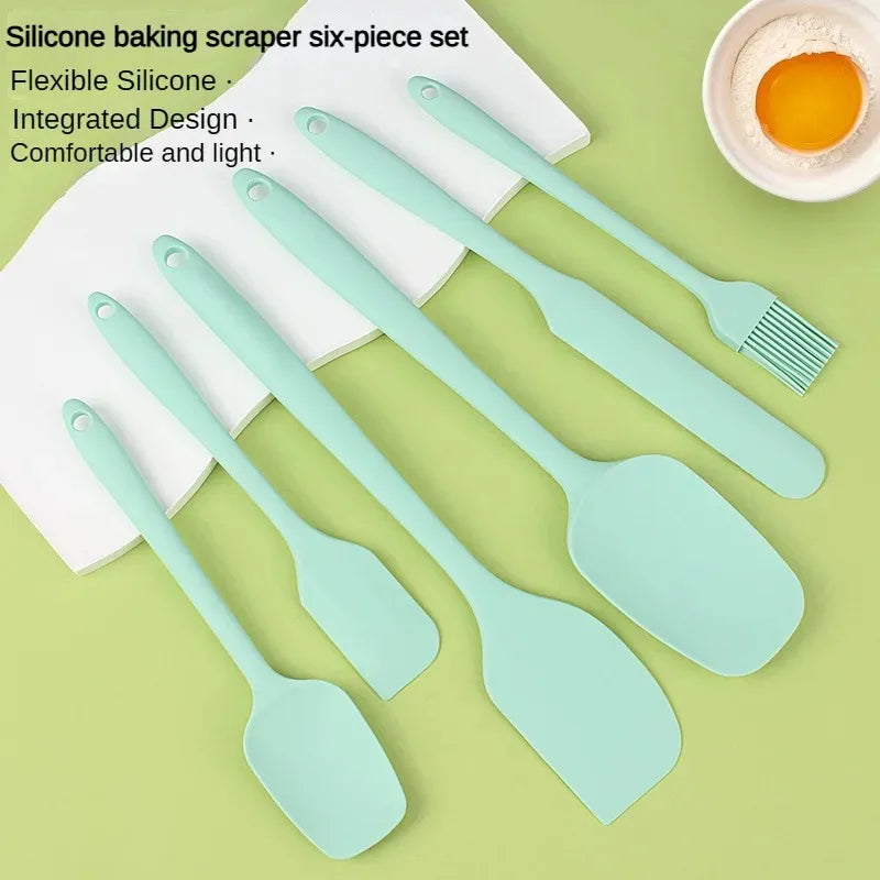 6pc Silicone Spatula Set
