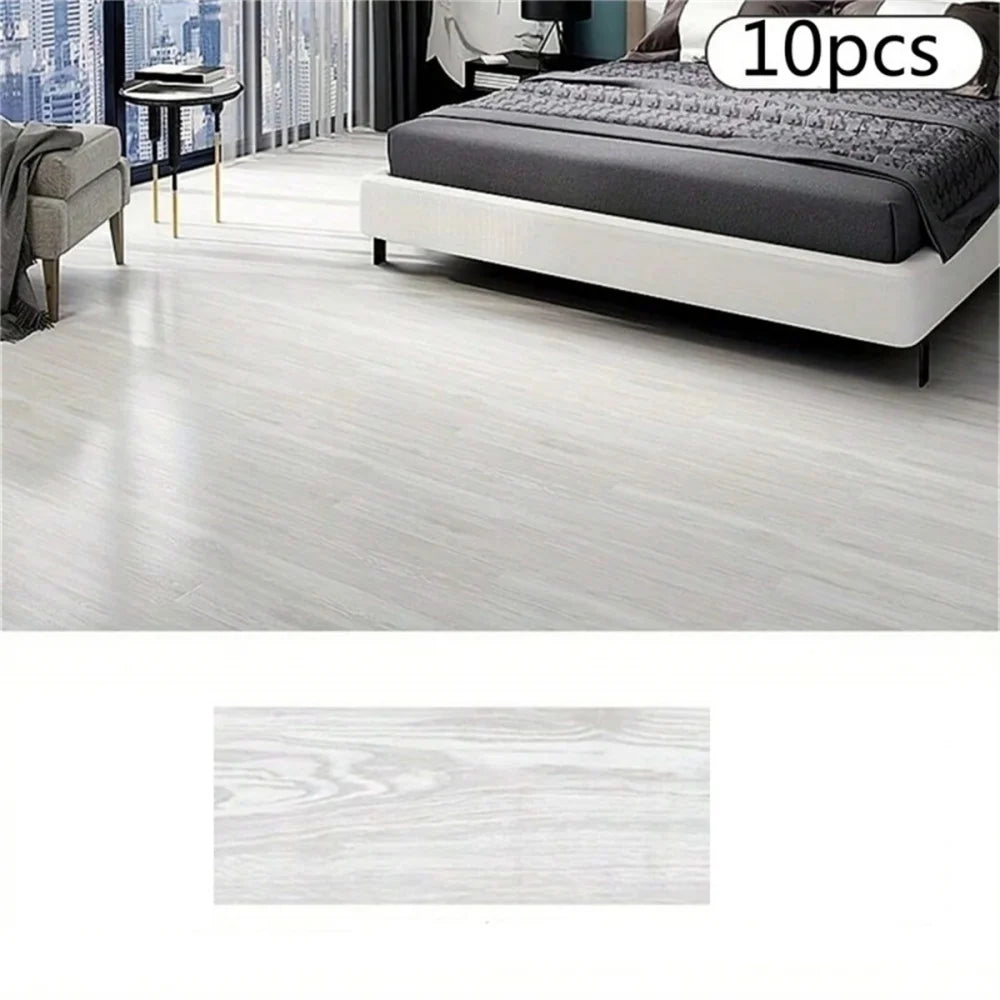 Wood Grain Floor Stickers