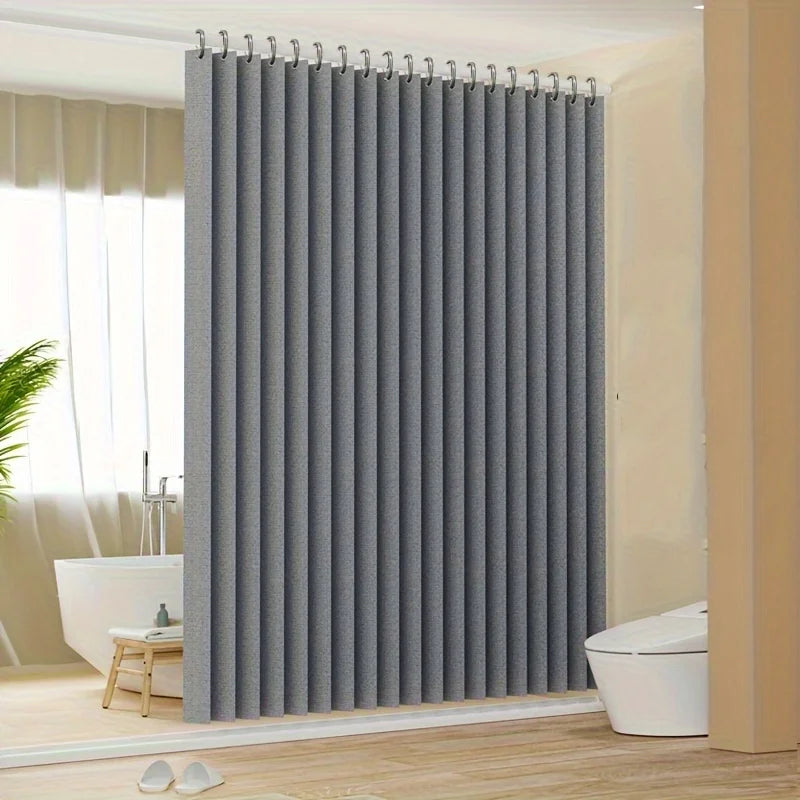 Foldable Magnetic Shower Curtain