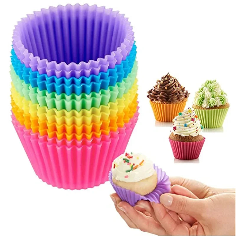12Pcs Silicone Cup