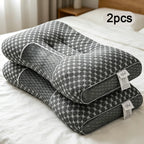 2 Braided Neck Pillows/ Detachable Pillowcase