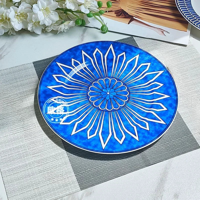 European Style Blue Tableware