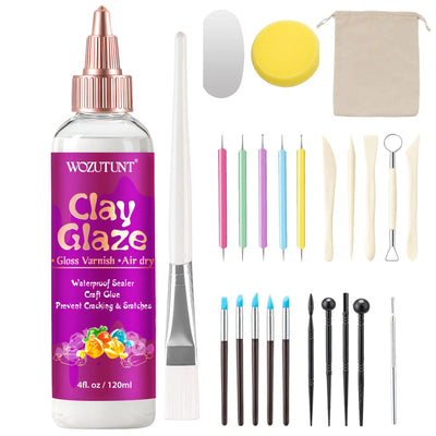 Clay Gloss Kit/ 25 Tools